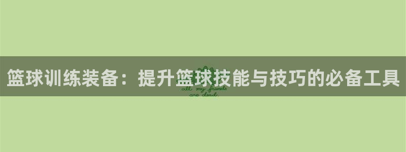 九游体育官网下载娱乐：篮球训练装备：提升篮球技能与技巧的必备