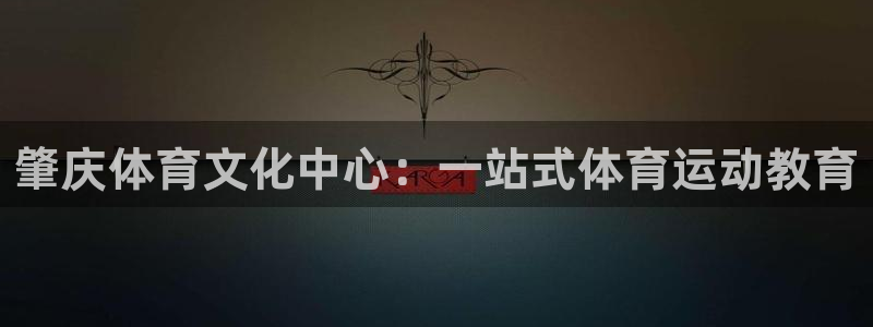米兰体育入口：肇庆体育文化中心：一站式体育运动教育